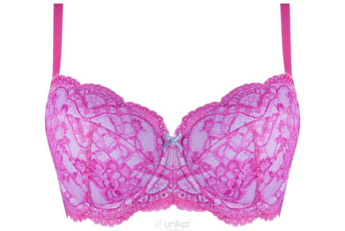 Biustonosz usztywniany Cosmina full cup Unikat różowy