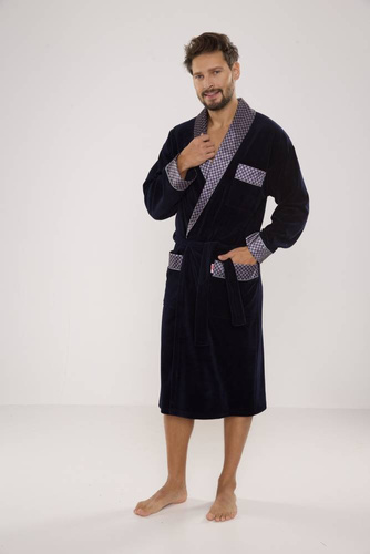 773 Bonjour szlafrok męski forex - granat