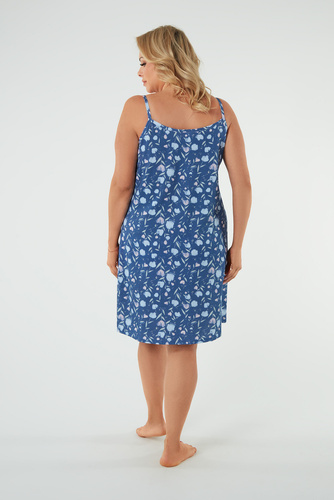 Koszula nocna, wąskie ramiączko Tulip Italian Fashion - druk