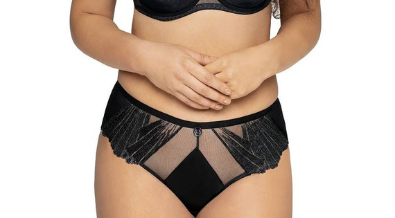 Figi Damskie Brazyliany 1950/B AVA - black