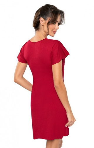 Koszula nocna Luiza Donna - burgund