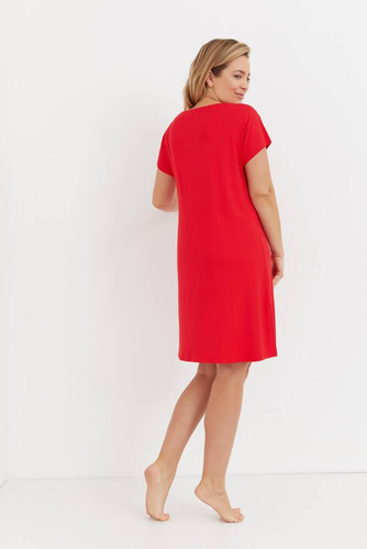 Koszula nocna 737 Velar Forex - czerwony