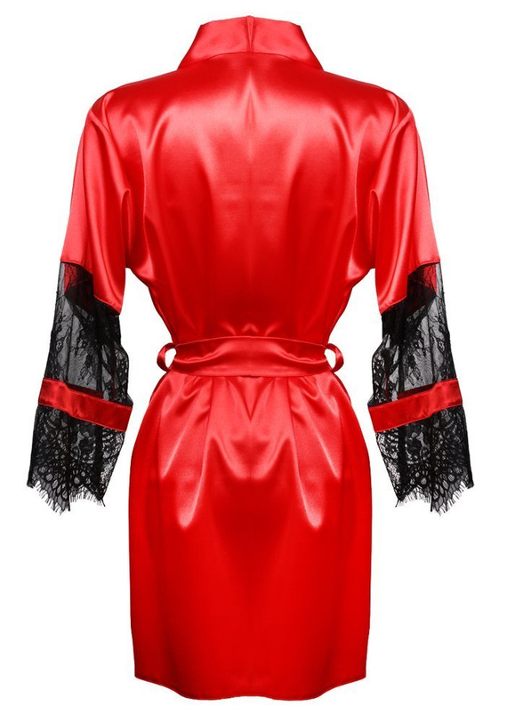 Podomka Szlafrok Damski Beatrice Dkaren - Czerwony