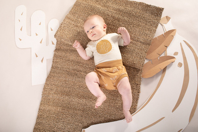 Bloomersy Free Soul Pinokio - żółty druk