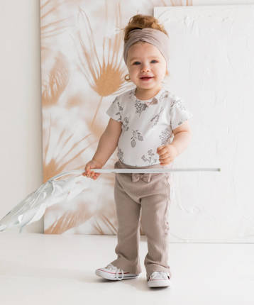 183017 Gaja Spodnie dzwony Nicol