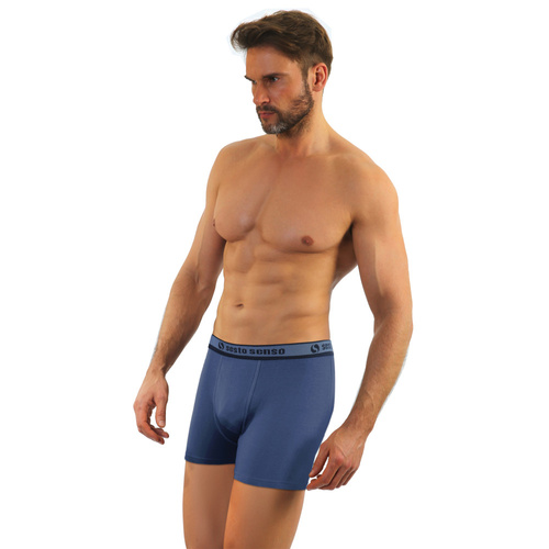 Bokserki męskie BM02 Cougar Sesto Senso - jeans