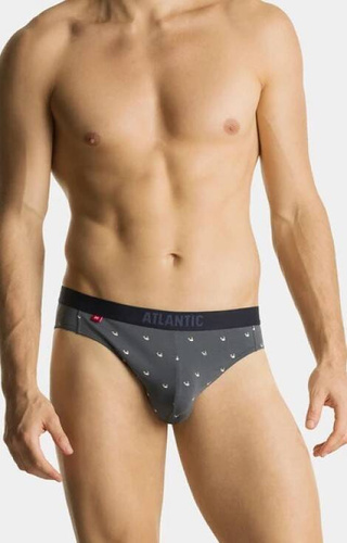 Slipy męskie 3MP-158 A'3 Atlantic niebieski-granat-grafit