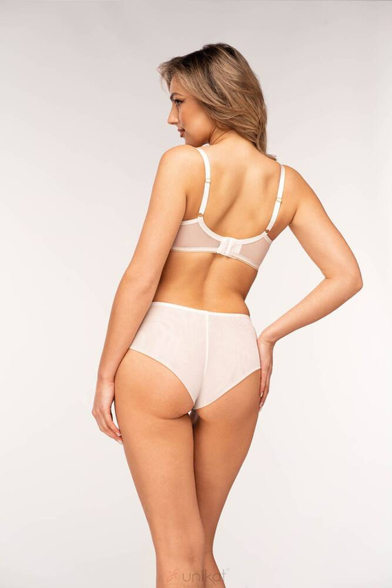 Biustonosz usztywniany Rosali Unikat ecru/beżowy