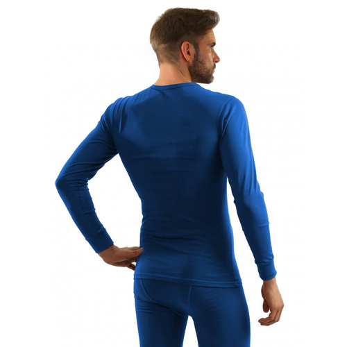 123 Koszulka z długim rękawem Sesto Senso- granatowy