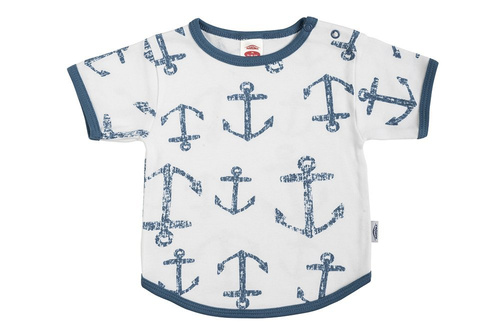 T-shirt "BLUE SEA" Makoma biały 