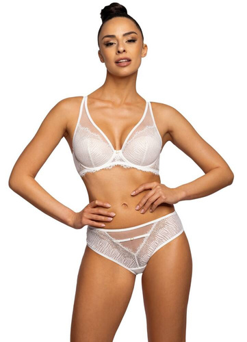 F-3735/5 Liza Figi damskie Mat - mleko