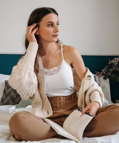 Dafne koszulka damska Eldar biała