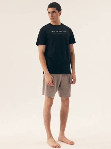 Piżama Męska  42634 Dare  Henderson - czarny