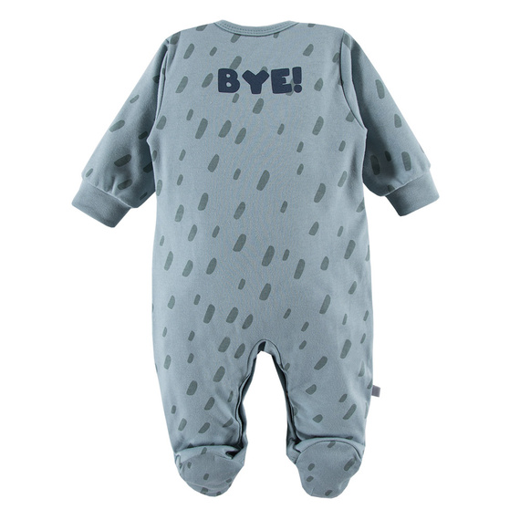 Pajac niemowlęcy ze stópkami Pacific Eevi - zielony