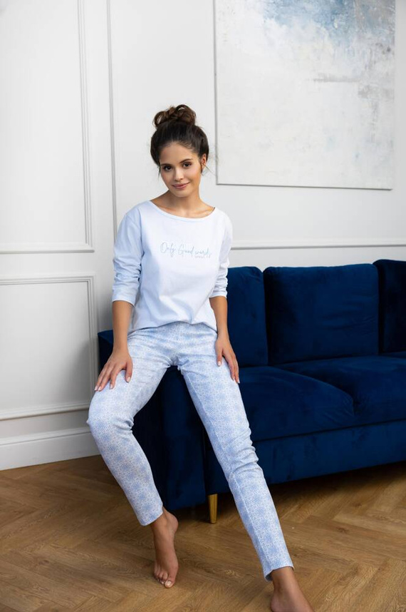 Piżama damska Marina Sensis - niebieski