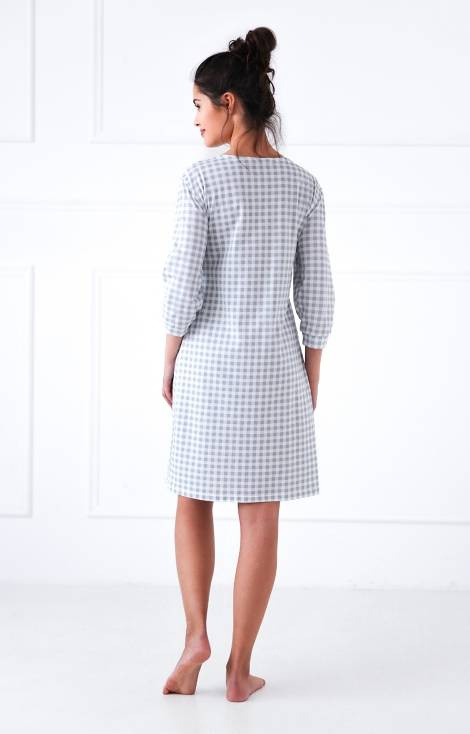 Szlafrok damski Octavia Sensis - szara