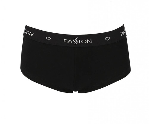 Figi szorty damskie PS010 Passion czarny