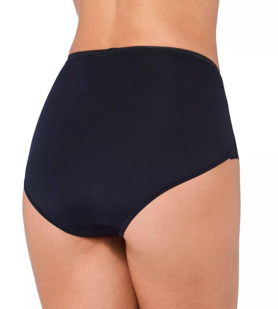 Figi Damskie 2-pak Pure Sense Luxe Maxi C2P - black