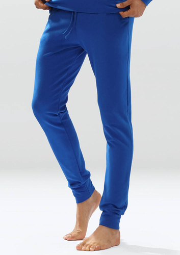 Justin Spodnie dresowe Dkaren niebieskie