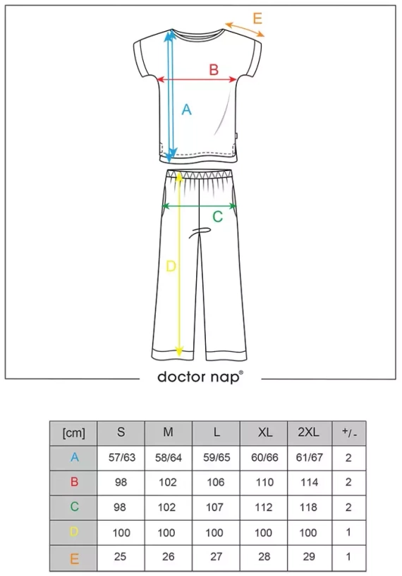 Piżama Damska 5119 Doctor Nap - beige