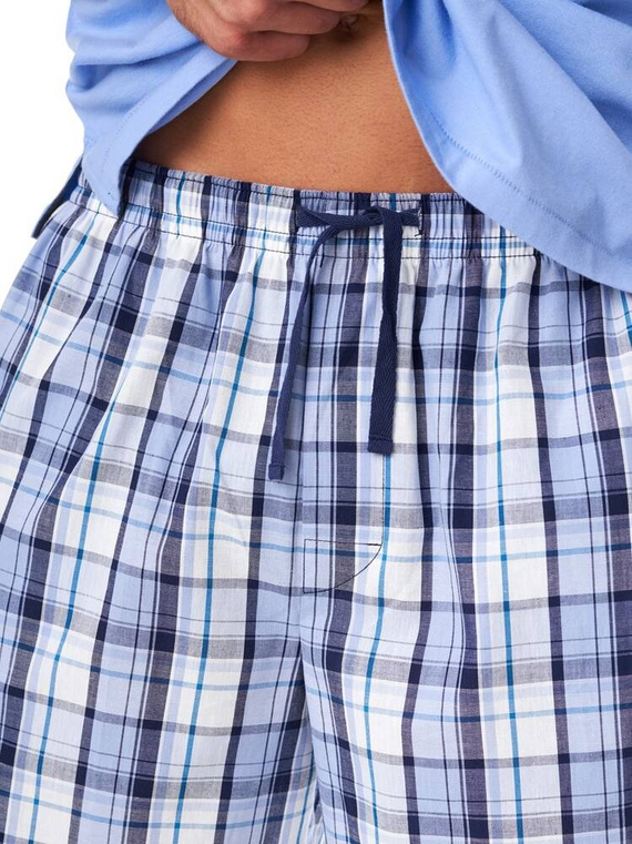 Piżama Męska MNS 455 Key niebieski