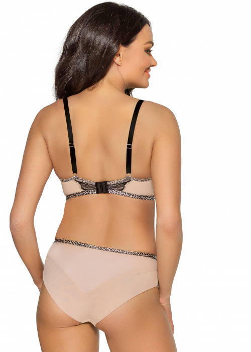 Figi damskie 2010 Ava - leopard beżowy