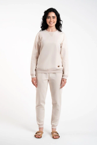 Komplet dresowy Panama Italian Fashion- beżowy