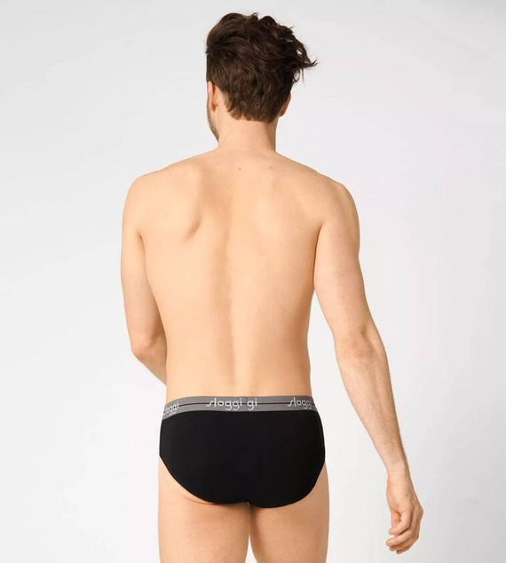 Slipy męskie 2-pak Men Start Midi C2P box Sloggi - Grey Combination