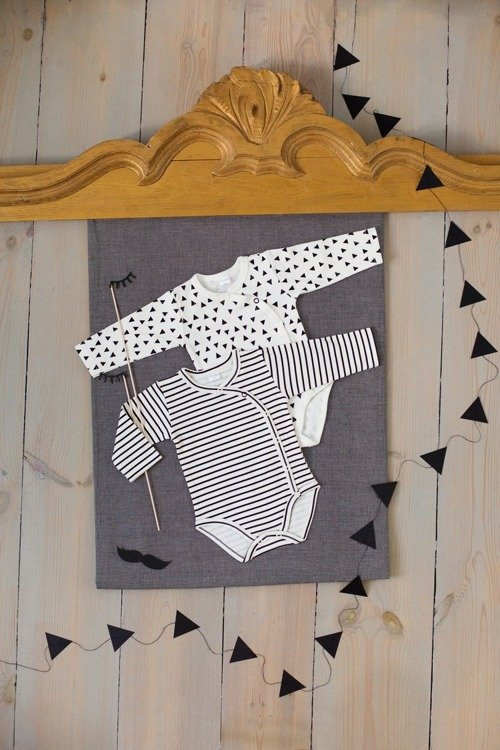 Body rozpinane długi rękaw "HAPPY DAY" paski