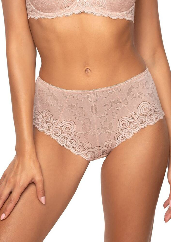 F-3824/52 Natalie Figi damskie Mat różowy pudrowy