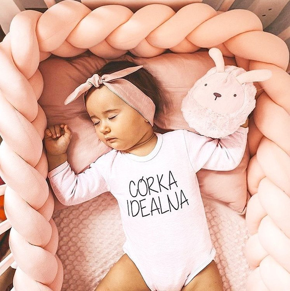 551219135 Body z długim rękawem "Córka idealna" Oscar Kids