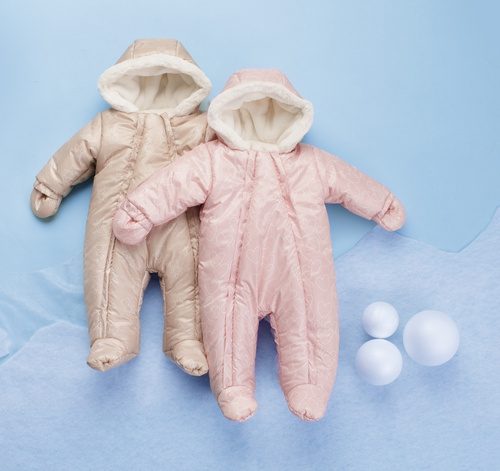 Kombinezon zimowy dla niemowląt Winter Pinokio - beżowy