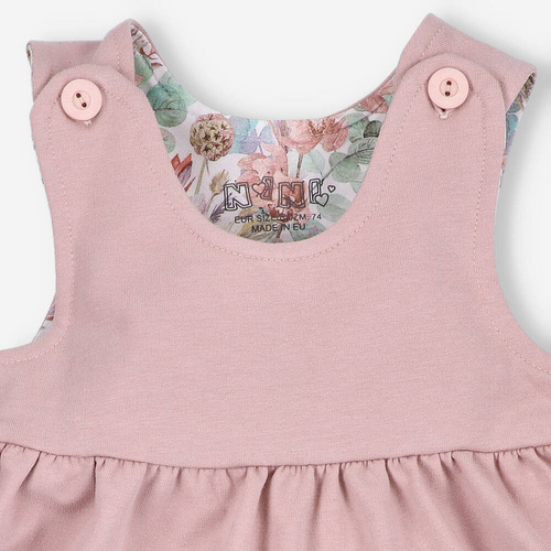 Sukienka z bawełny organicznej Magic Flowers Nini