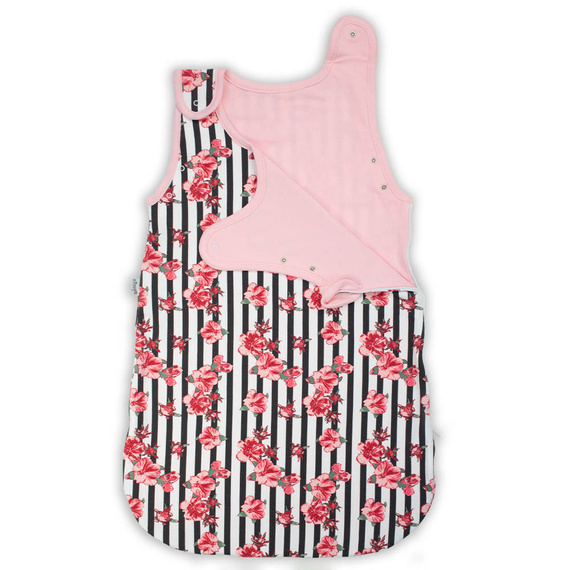 Śpiworek do spania 77501 84 Nicol - różowy-czarny