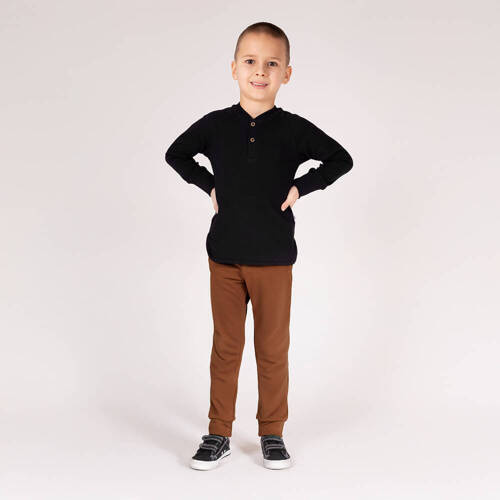 Spodnie dresowe 169545 Nicol - brązowy