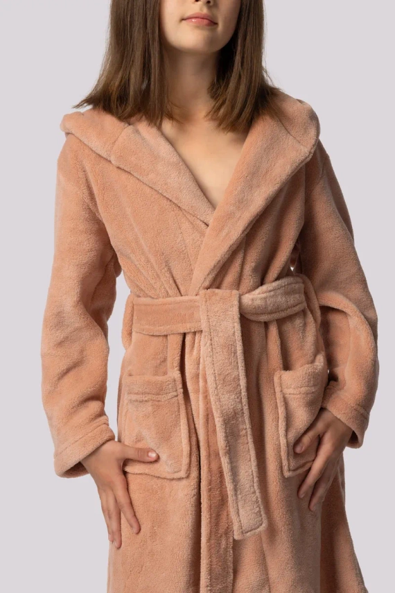 Szlafrok dziecięcy Bear Kids Envie rose pink