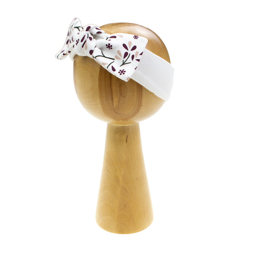 Opaska Nicol Alisa 217065 – bawełniana, dziewczęca, kokardka