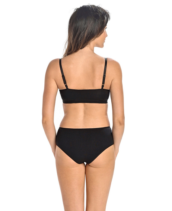 Biustonosz braletka bez fiszbin Bianca Teyli - czarny