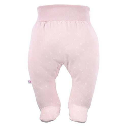 Półśpiochy niemowlęce Petite Eevi - kwiatki różowe