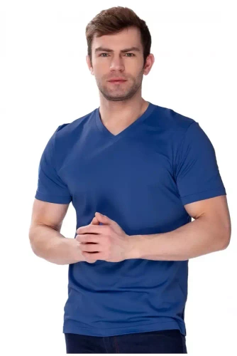 Koszulka 6087 Caro James Bradley jeansowy