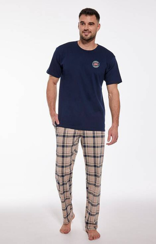 Piżama męska 136/166 Canada Cornette granatowy 