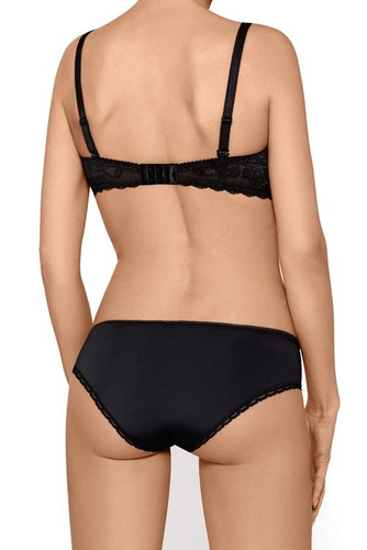 Elise II Biustonosz push-up Nipplex -czarny