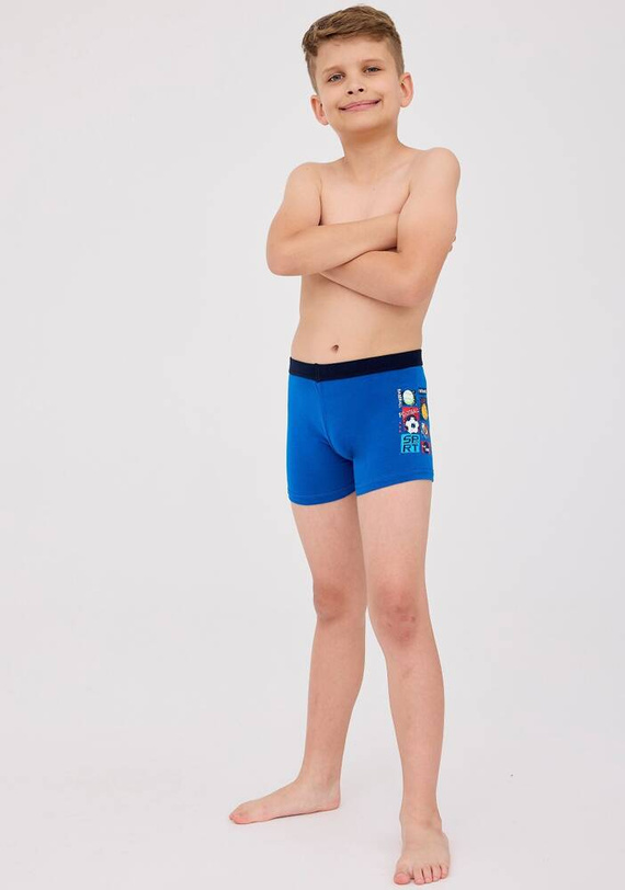 Bokserki Kids Boy 701/140 700/140 Winner 2 Cornette niebieski