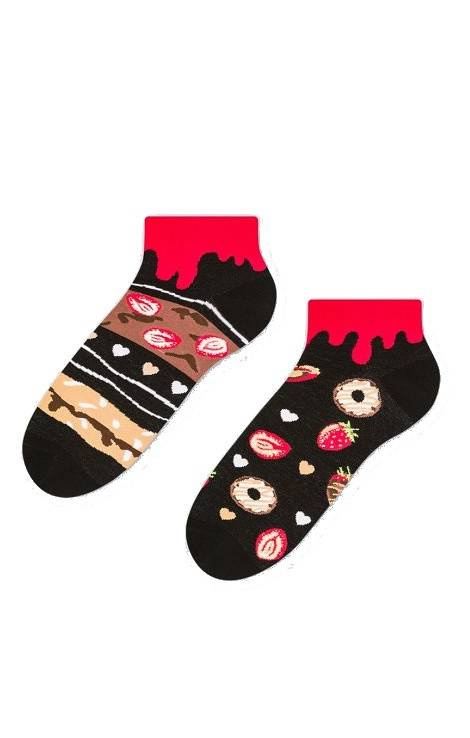 035 Zakostki Męskie Asymetryczne More - czarny 007