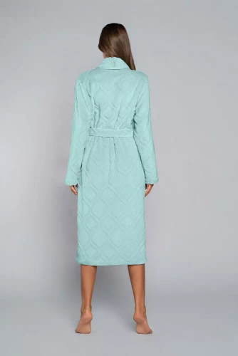 Szlafrok damski Morena Italian Fashion - miętowy