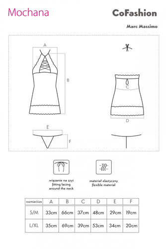 Komplet bielizny Mochana CF 90475 CoFashion Marc Massimo 