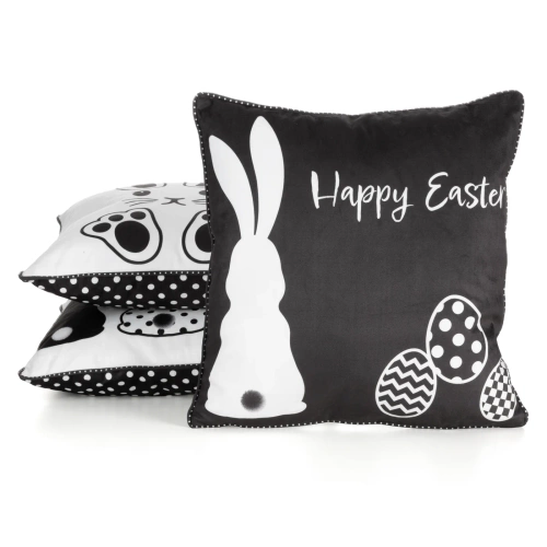 Poszewka wielkanocna Wiosna 5 z welwetu Eurofirany