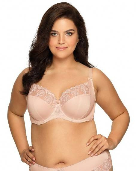 Miękki Biustonosz MAXI1922 Ava biały