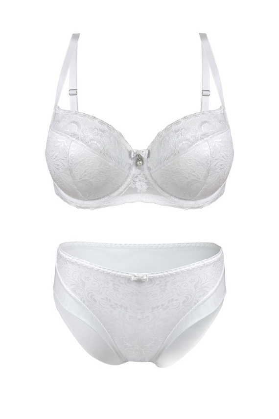 Biustonosz półusztywniany 01096 Snow II Mediolano biały