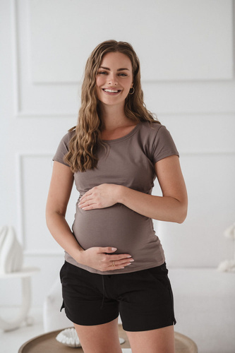 Bluzka do karmienia Milk Shirt Milk&Love cappuccino